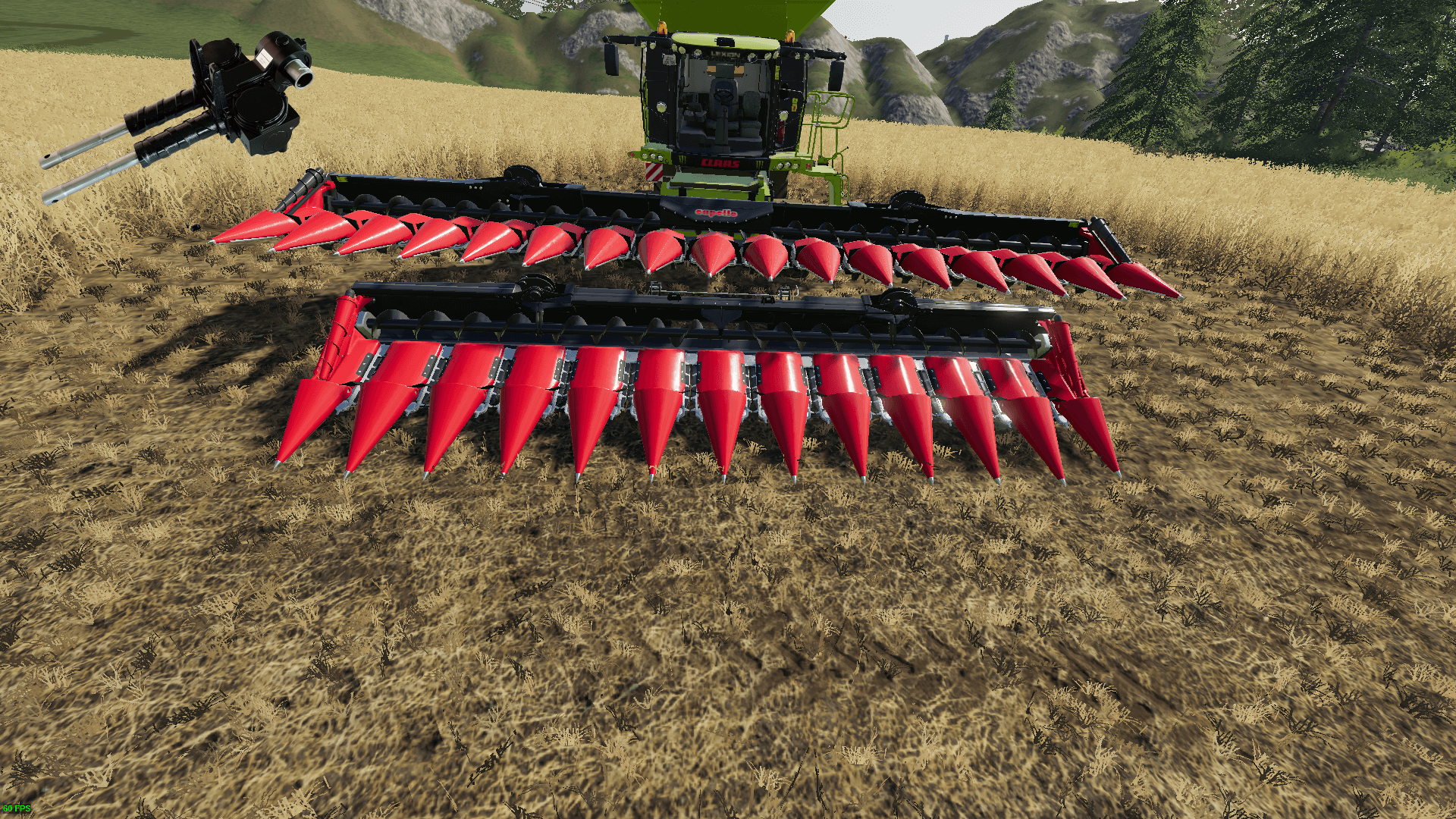 Алуминиев хедер за царевица Скоростна кутия за зърнокомбайн